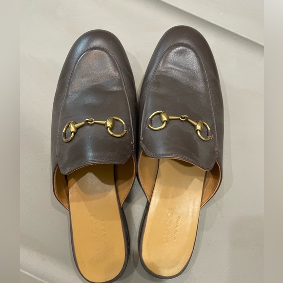 Gucci Buckle Slides/Mules - Picture 1 of 11